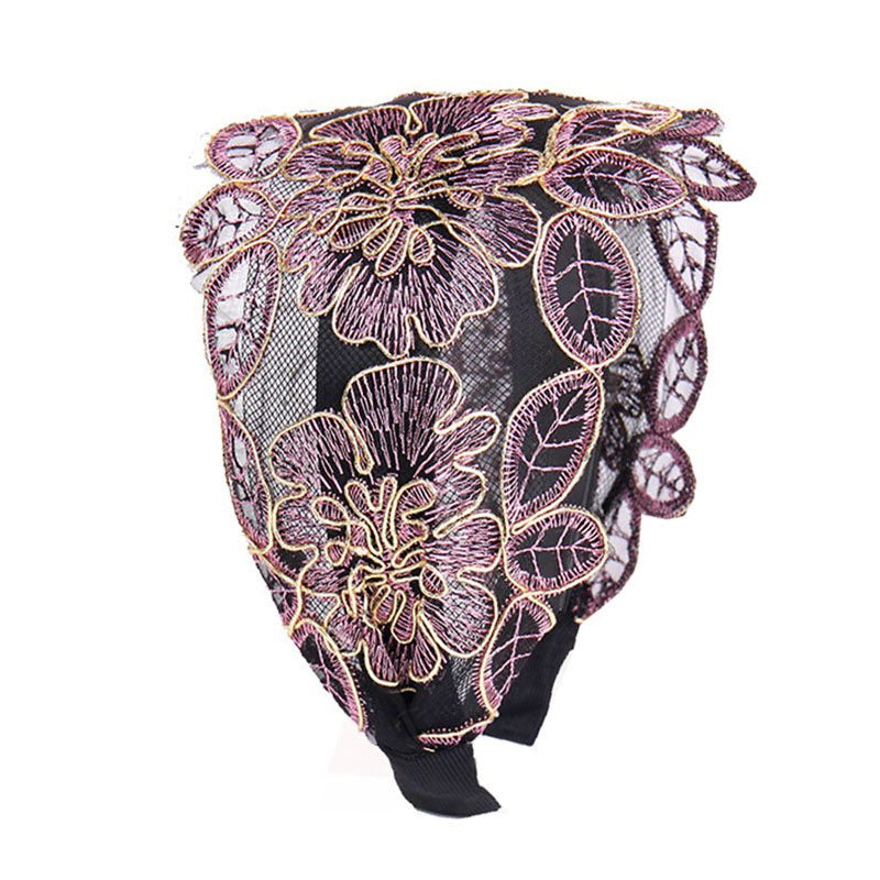 Lace Flower Headband