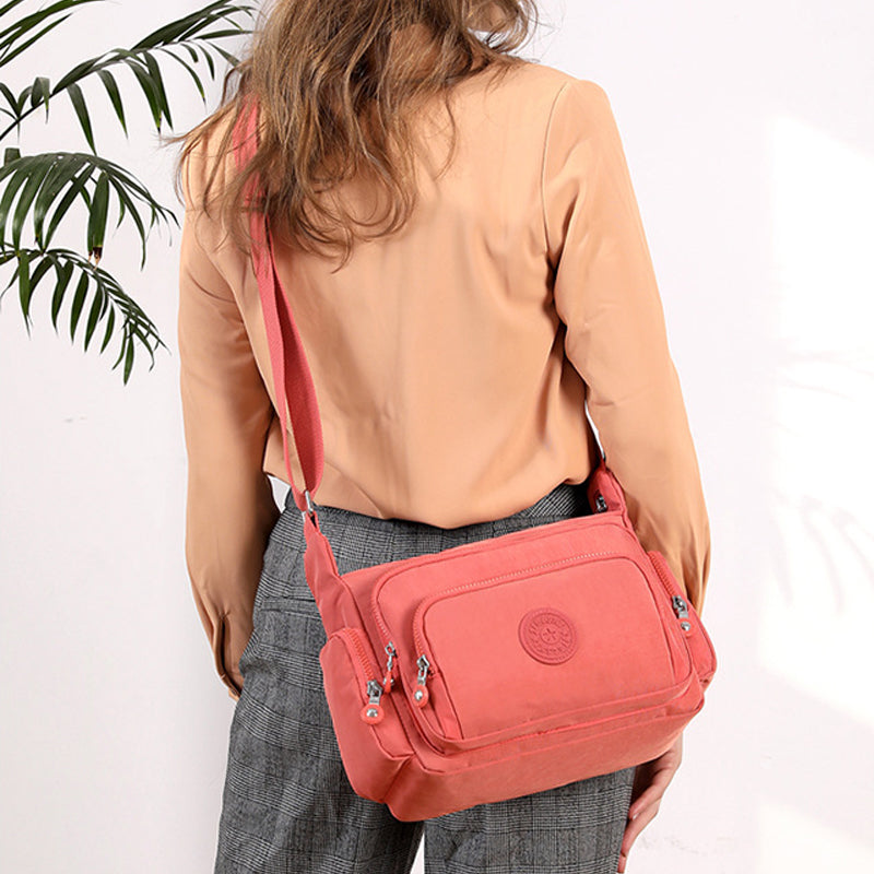 Waterproof Nylon Crossbody Shoulder Bag