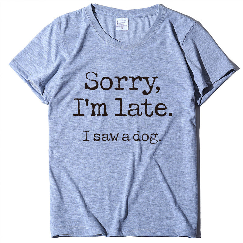 Letter Print T-shirt