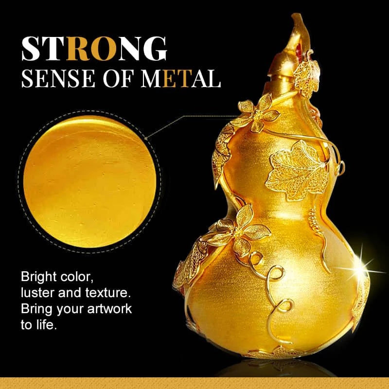 Water-based bronzing paint