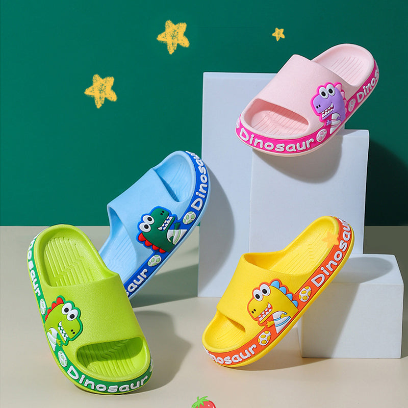 Dinosaur Soft Bottom Non-slip Children's Slippers