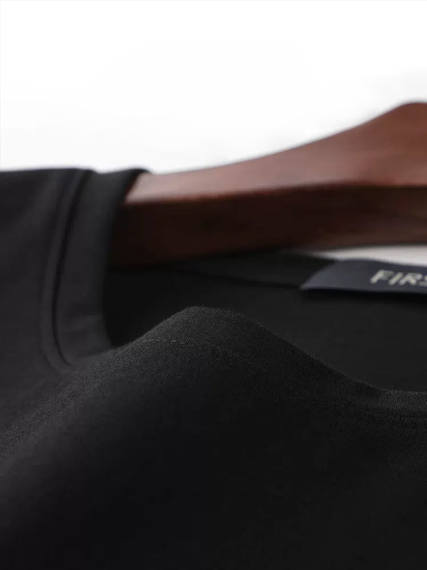 Round Neck Printed Short Sleeve T-Shirt
