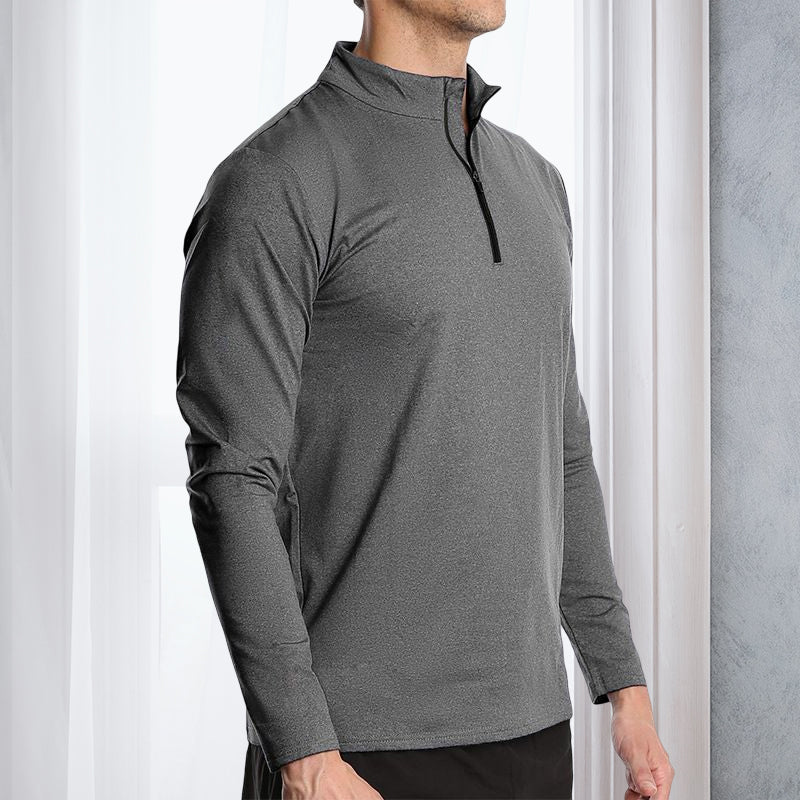 Men's Long Sleeve Quick Dry Sports T-Shirt