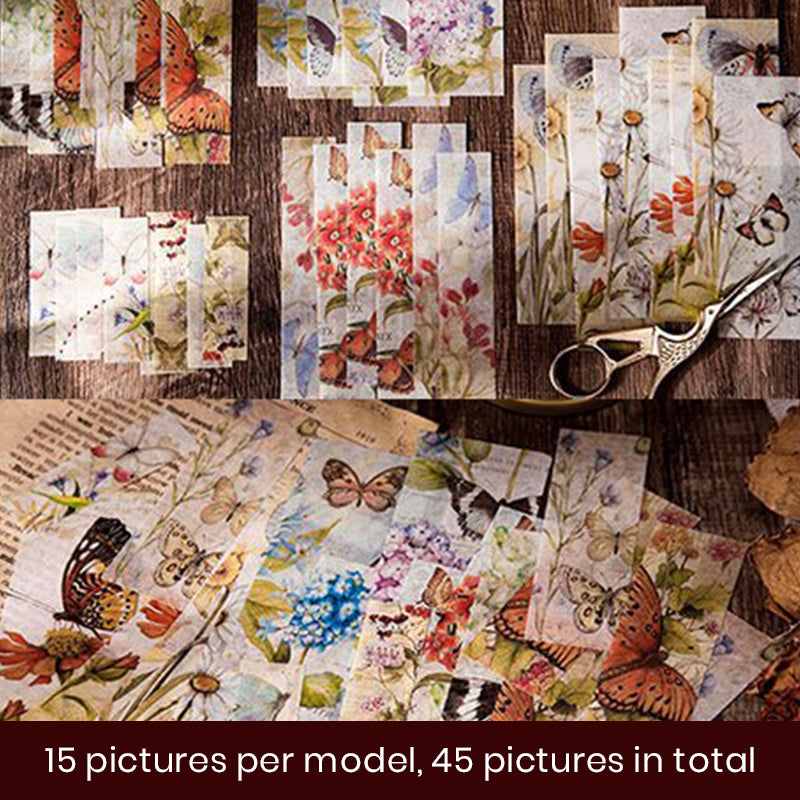Years Trace Retro Stickers Set