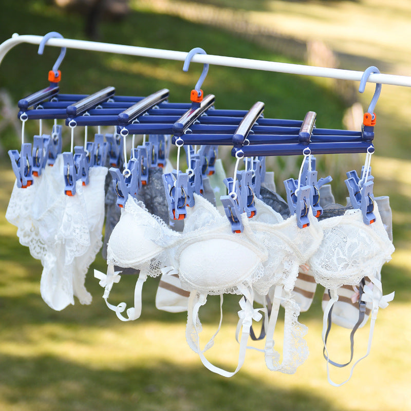 Foldable Multi-functional Multi-head Drying Stand