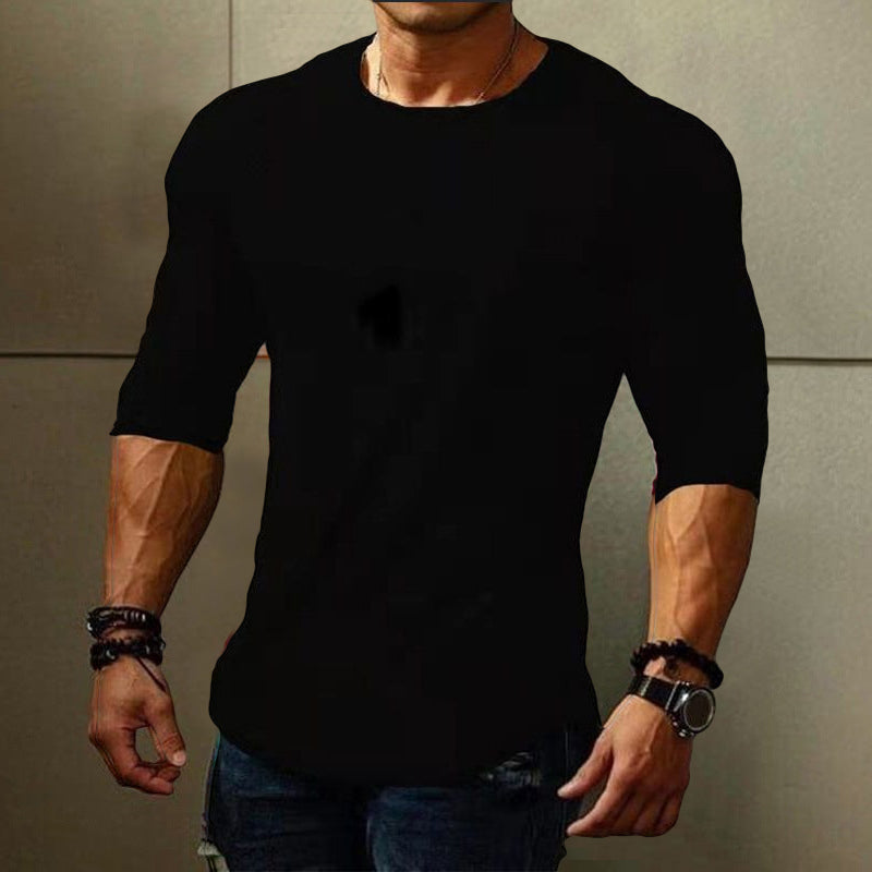Men's Patchwork Bottom Shirt