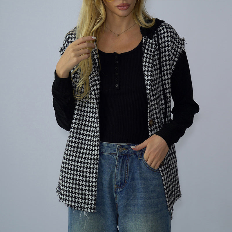 Single Breasted Long Sleeve Jacket