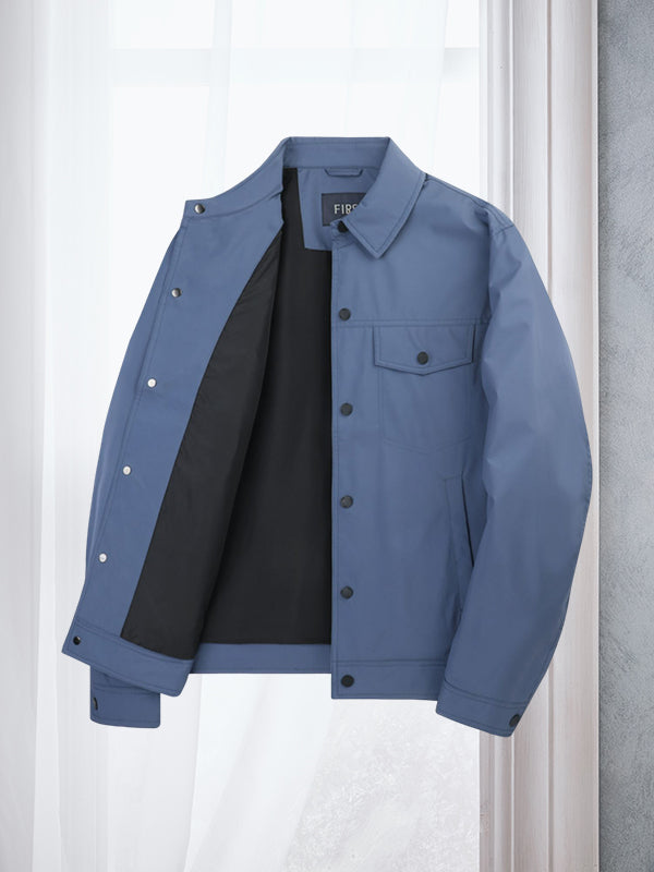 Workwear Solid Color Coat