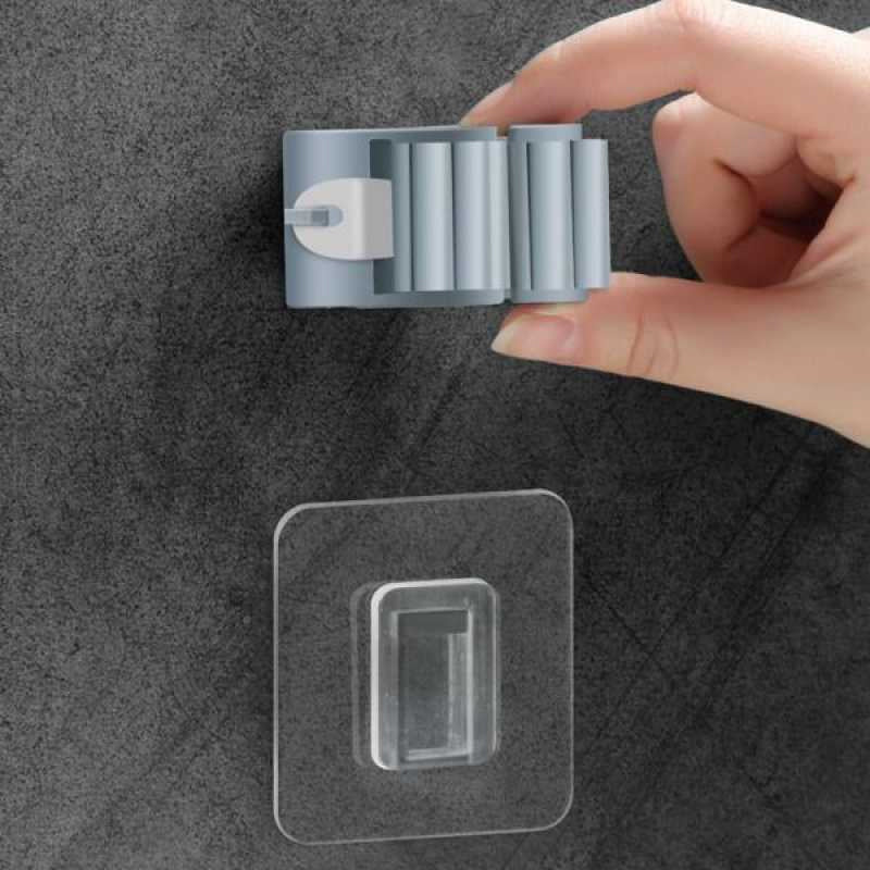 Wall Mounted Mop Holder (3 PCS)