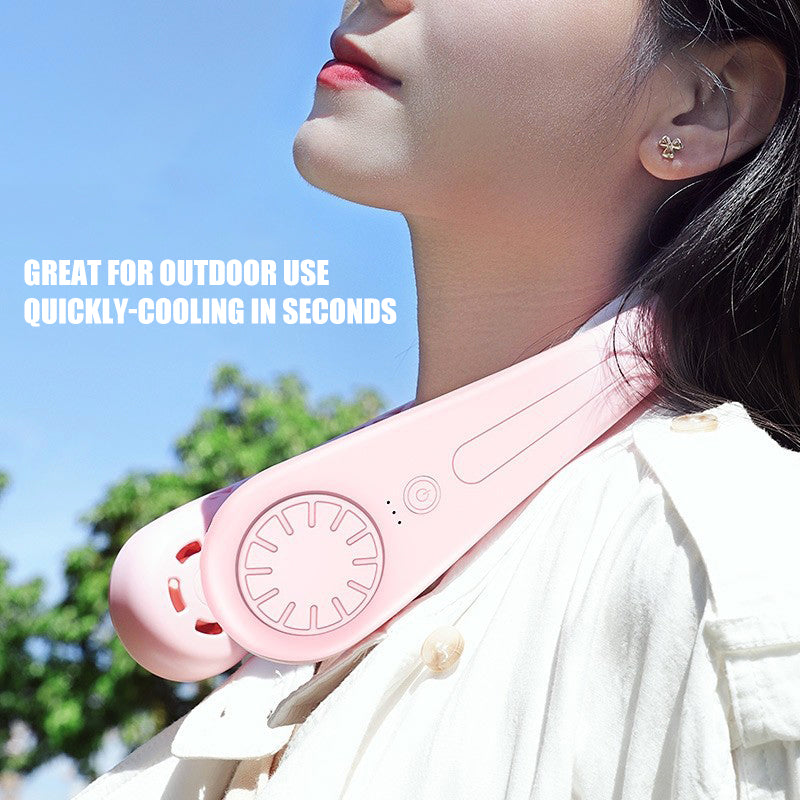 Mini Portable Neck Hanging Fan