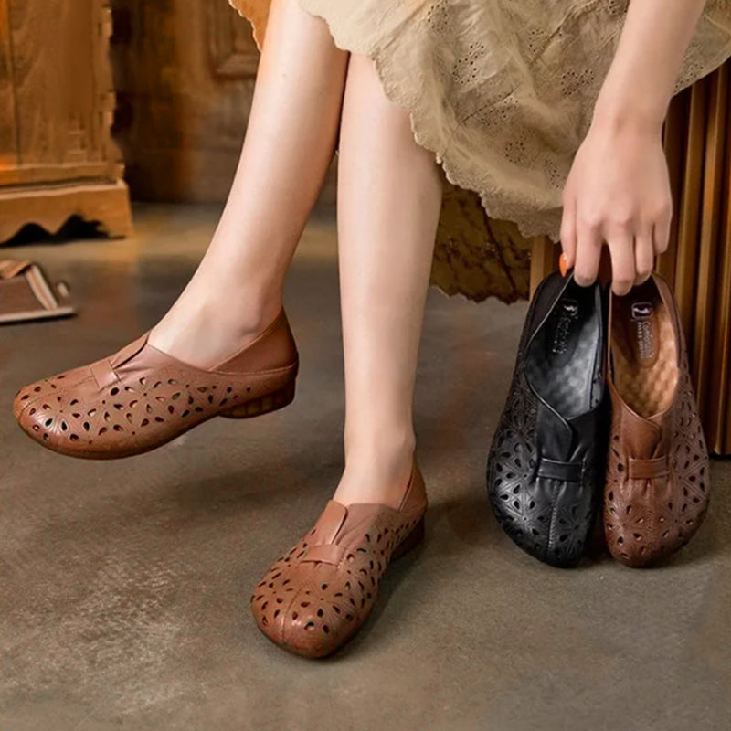 Cutout Breathable Mom Sandals