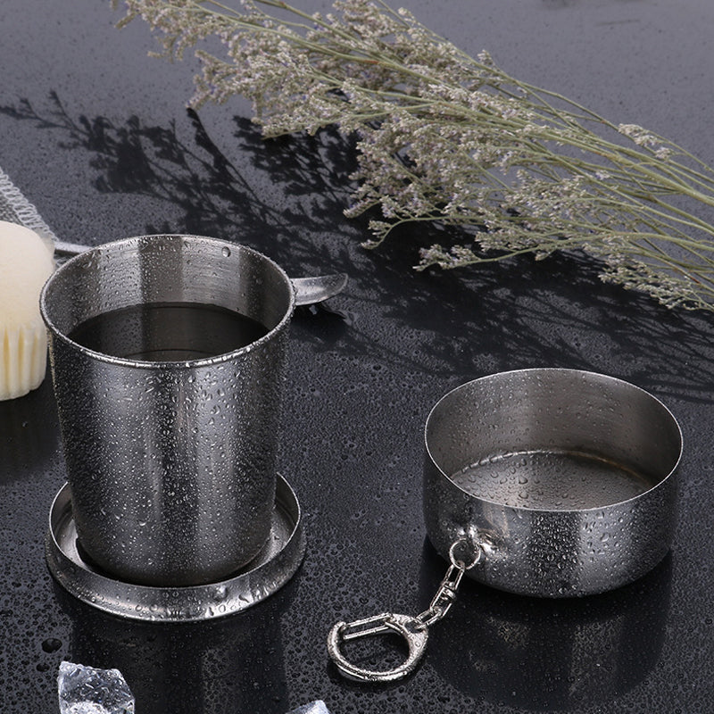 Stainless Steel Folding Cups