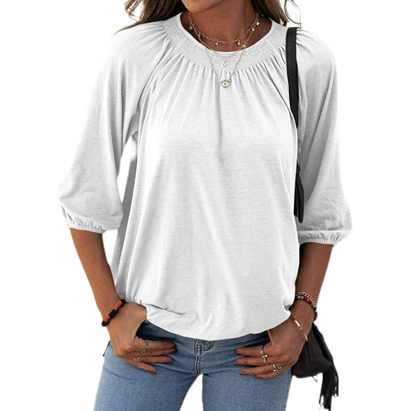 Pullover Crewneck Loose T-Shirt