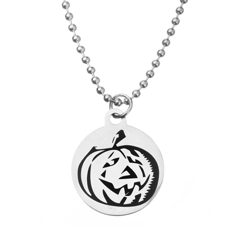 Halloween Theme Stainless Steel Necklace