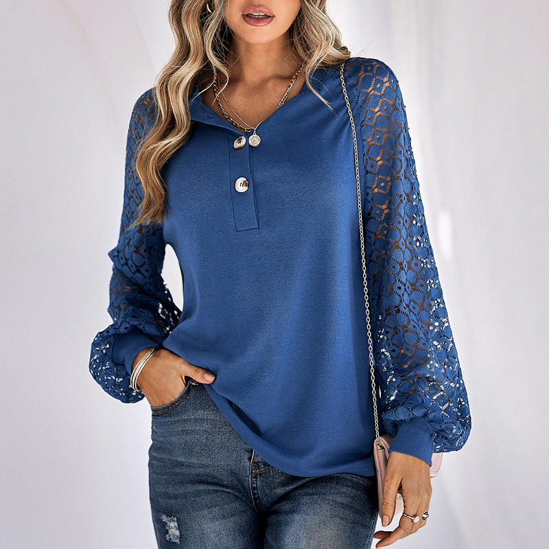 Knitted Cut-out Sleeve Top