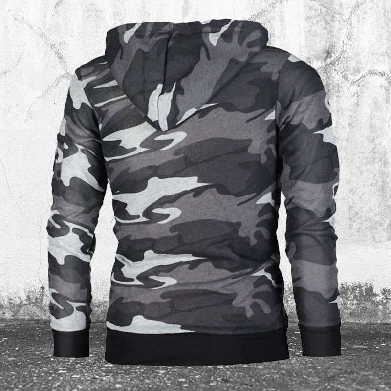 Camouflage Hooded Sweatshirt