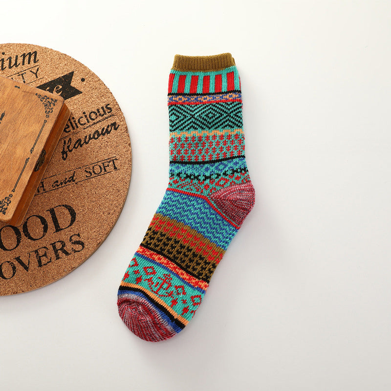 Retro Ethnic Socks