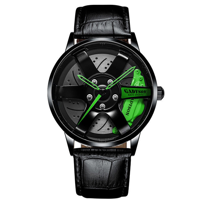 Car Wheel Hub Watch