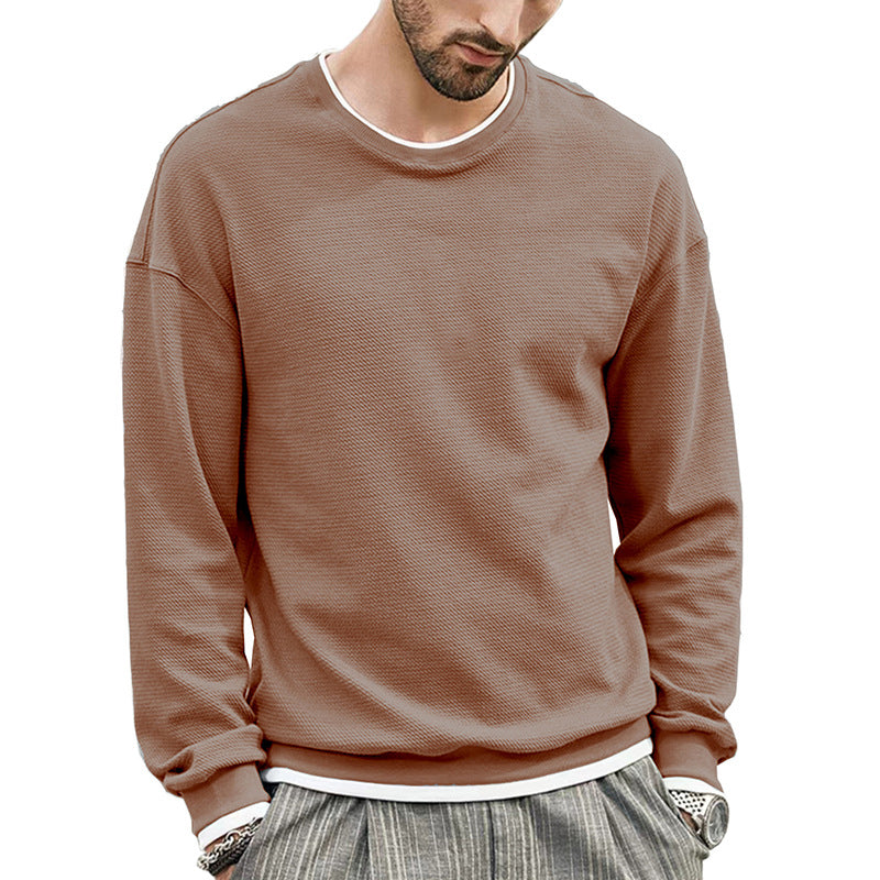 Men's Solid Color Sweatshirt