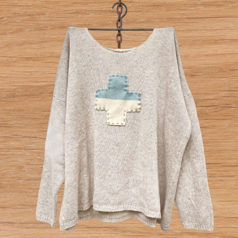 Casual Printed Long Sleeve Crewneck T-Shirt