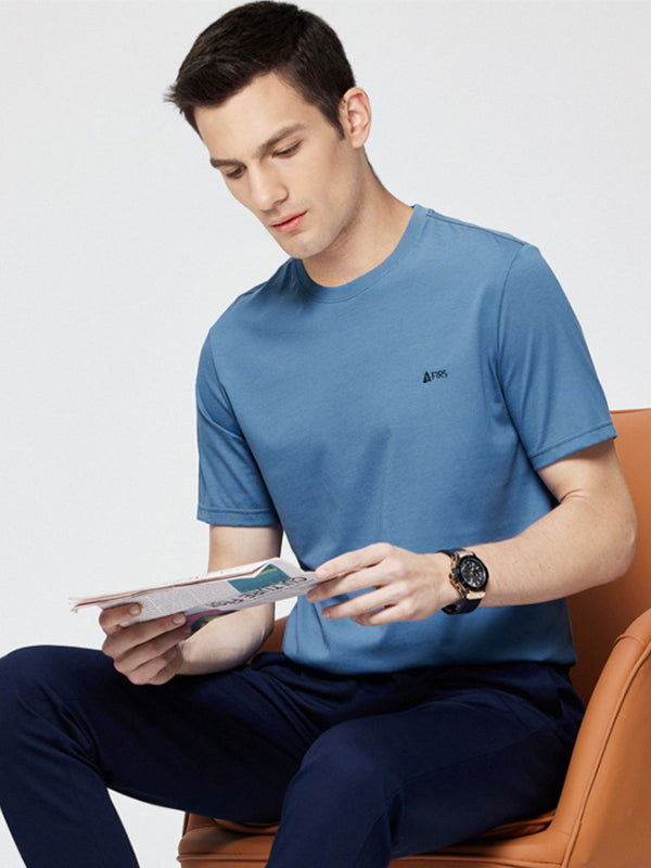 Round Neck Casual Short Sleeve