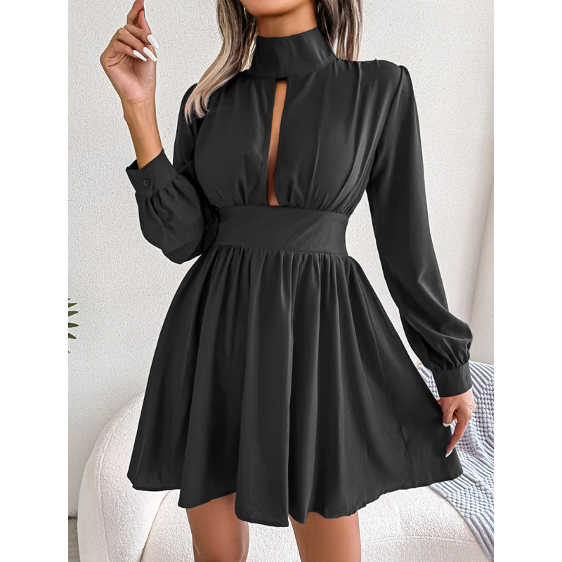 Sexy Cutout Waist Dress