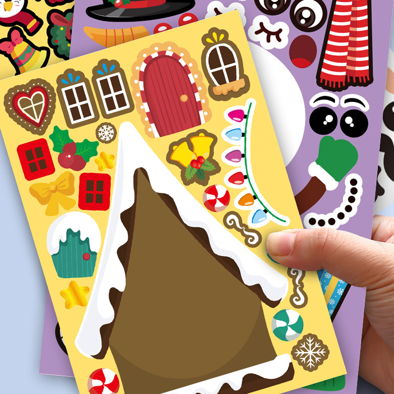 Cute Christmas Cartoon Stickers