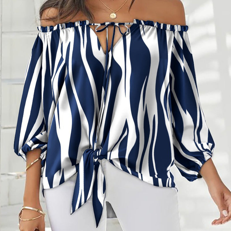 One-shoulder Strappy Top