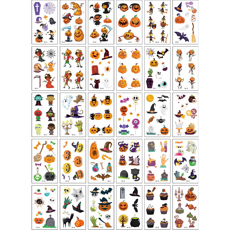 Halloween Scar Tattoo Sticker