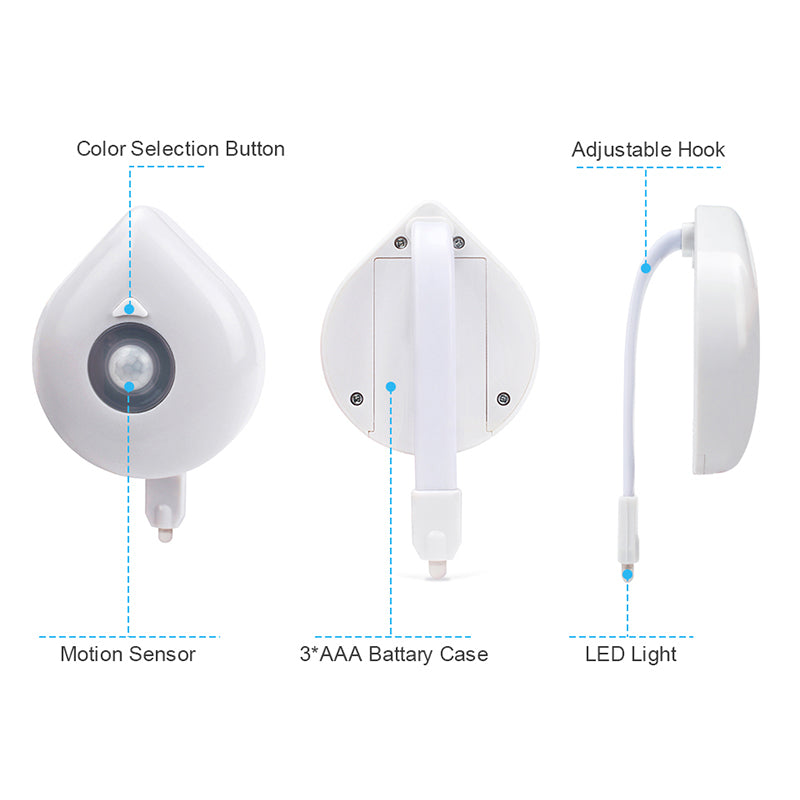 LED Induction Toilet Night Light