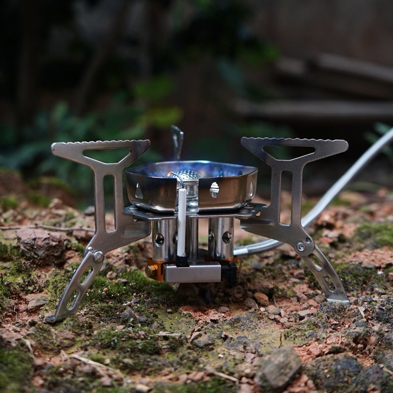 Camping Outdoor Windproof Gas Burner