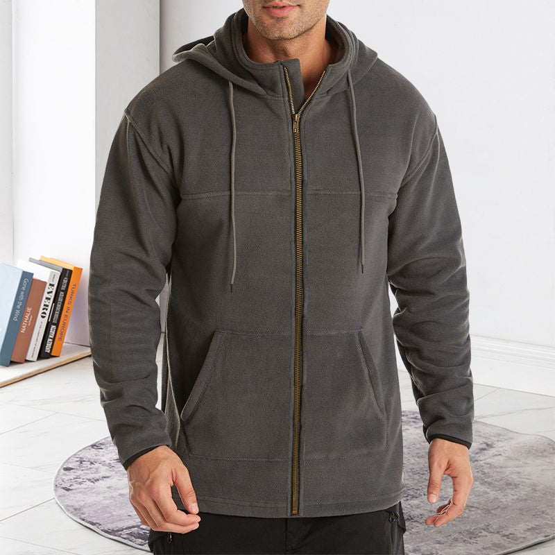 Zip-up Hooded Jacket