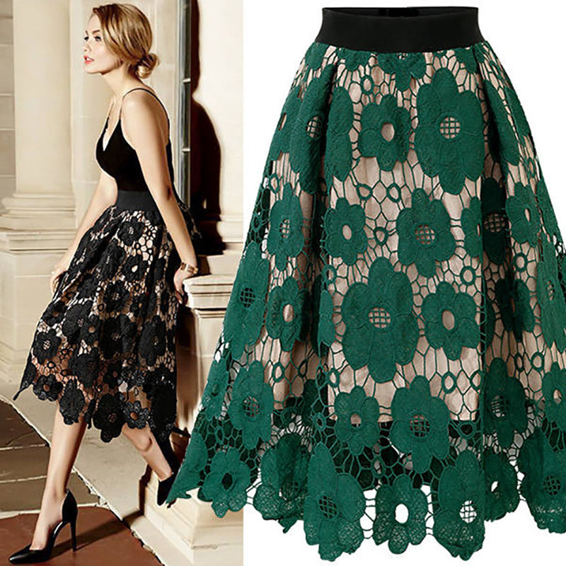 European Style Lace Skirt