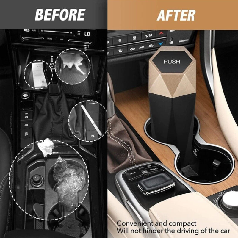 Mini Car Trash Can