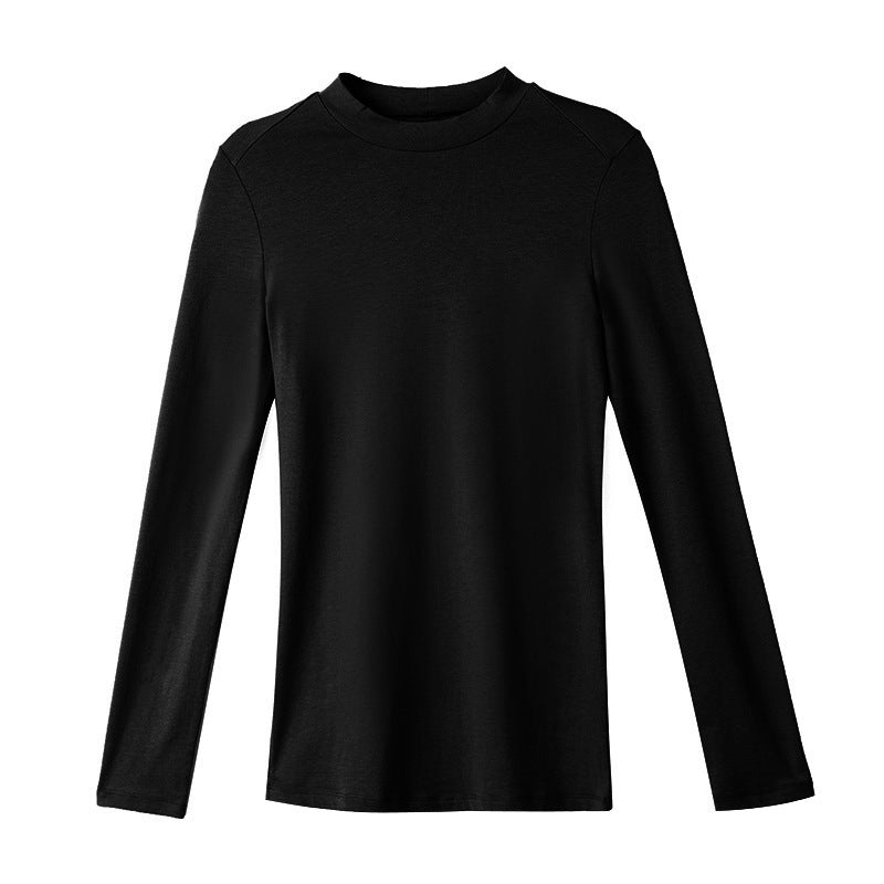 Women's Slim Fit Turtleneck Long Sleeve