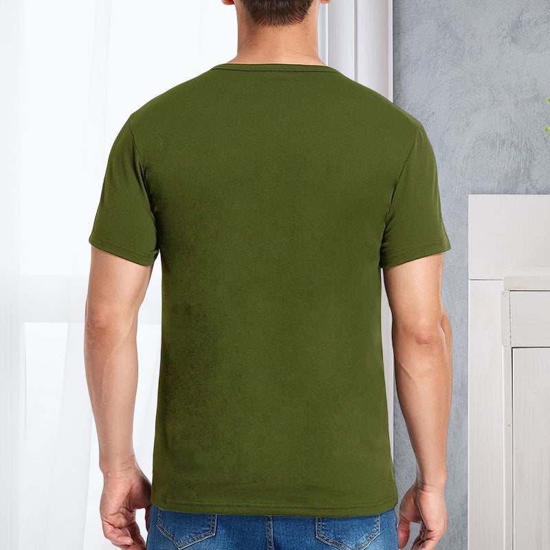Men's Short Sleeve Solid T-Shirt