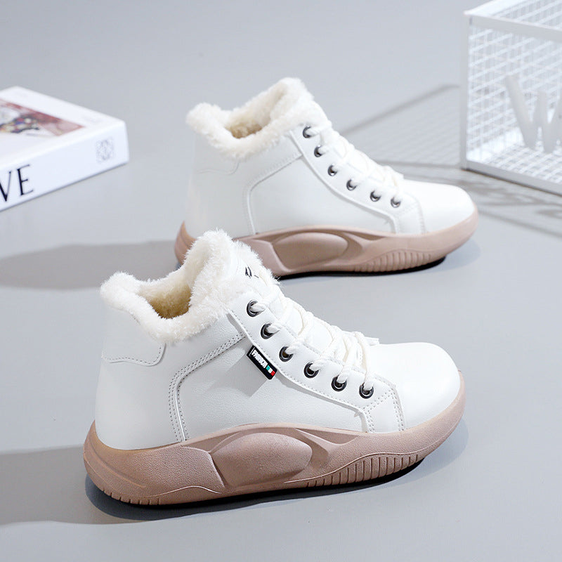Women's High Top Thick-soled Casual Shoes