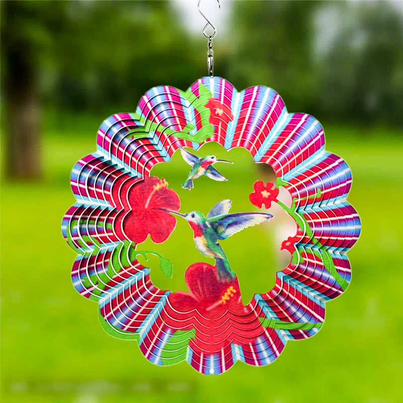 Large 3D Stainless Steel Wind Catchers Hanging