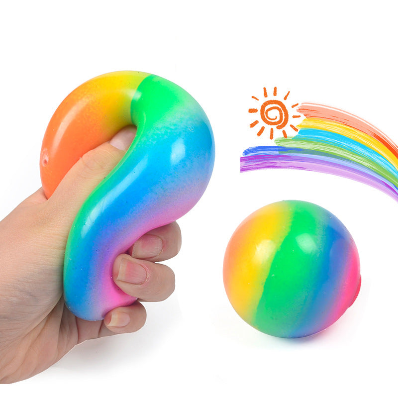 Colorful Vent Ball Press Decompression Toy