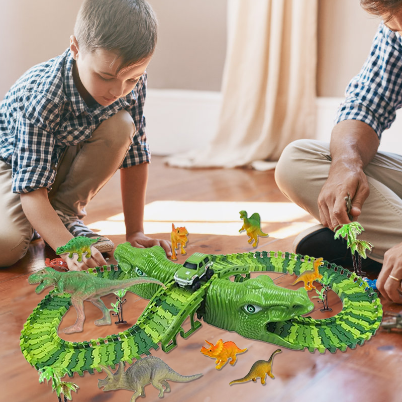 Dinosaur Track Set Toy