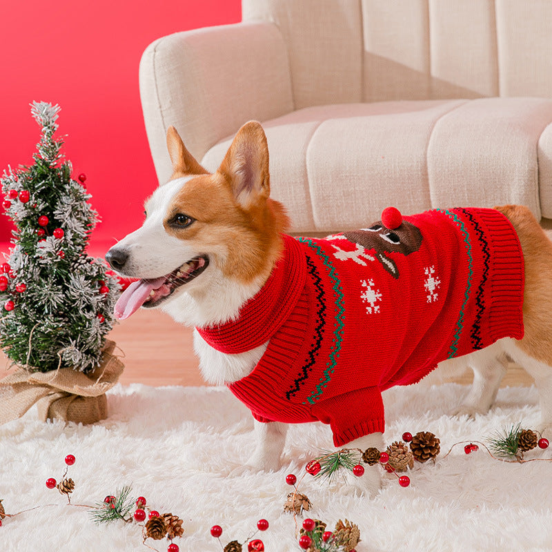 Pets' Christmas Warm Clothes