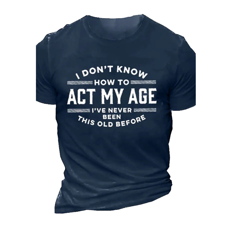 3D Printed Men's Short Sleeve T-Shirt