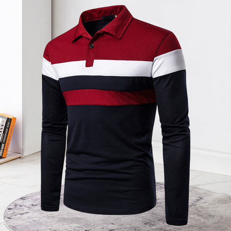 Men's Contrast Polo Shirt