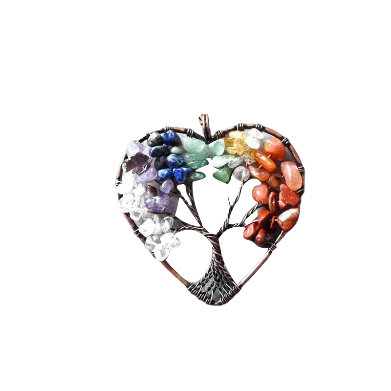 Crystal Tree of Life Pendant