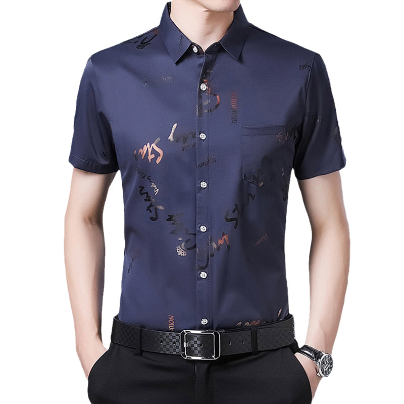 Men’s Thin Short-sleeve Shirt