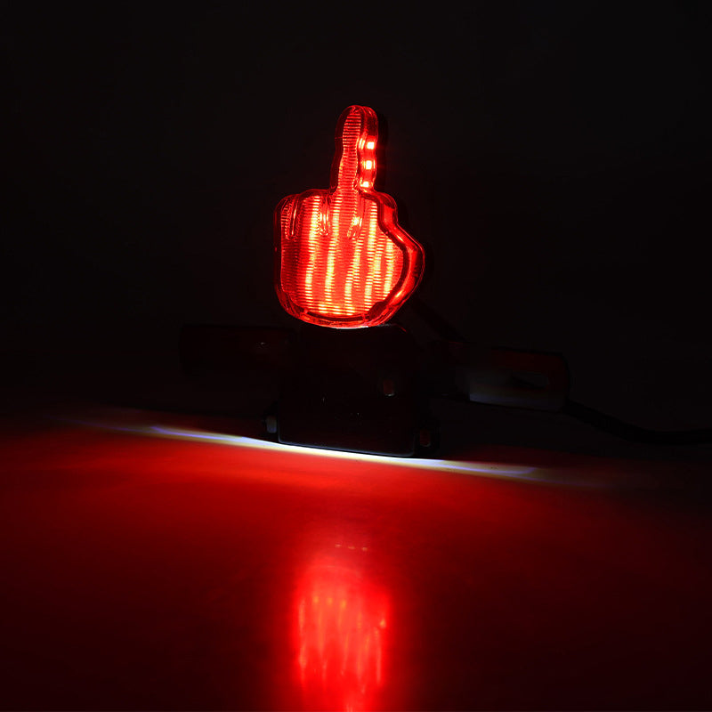 Middle Finger Rear Light