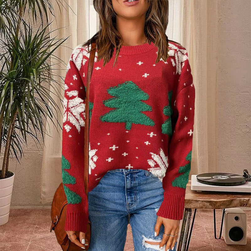 Crewneck Pullover Christmas Sweater