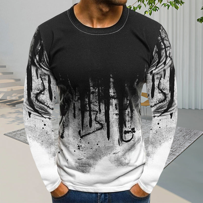 Sports Camouflage Long Sleeve T-Shirt