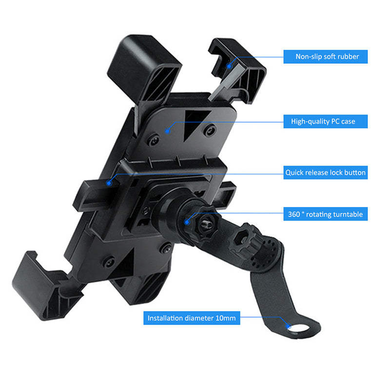 Automatic Bicycle Phone Bracket