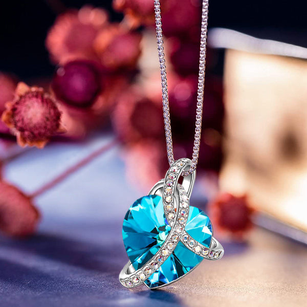 Infinity Love Crystal Necklace